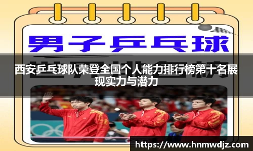西安乒乓球队荣登全国个人能力排行榜第十名展现实力与潜力